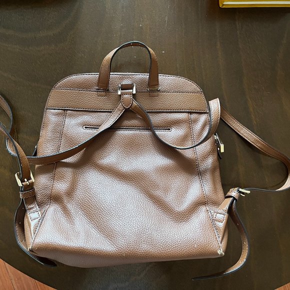Michael Kors Rhea Pebbled Backpack - Picture 6 of 15